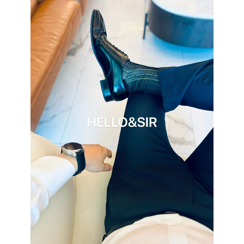 Men'S Vintage Formal Wear - Kaos Kaki Pria Vintage Bahan Nilon