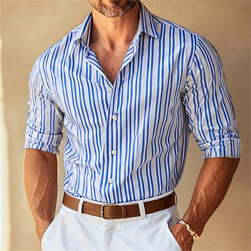 Large Men Formal Wear - Kemeja Pria Formal 10 Warna Kerah