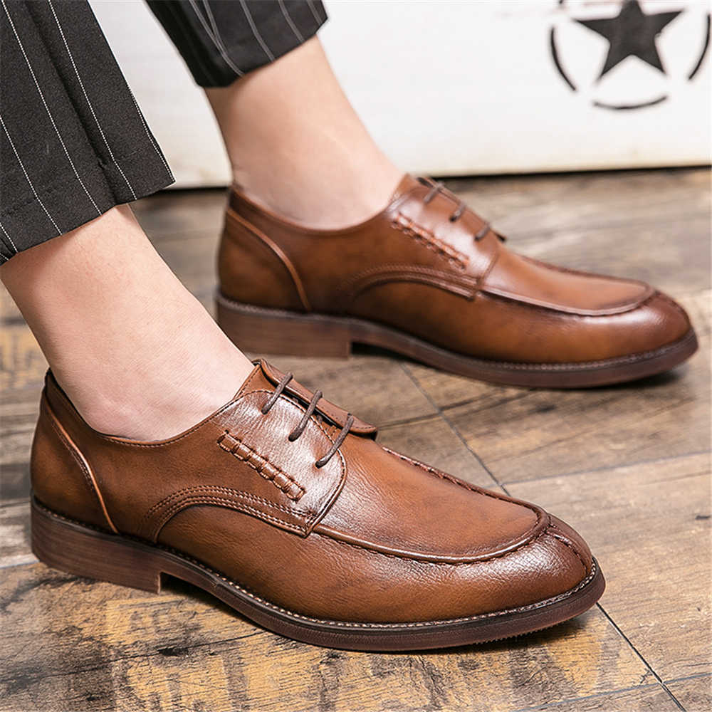 Large Men Formal Wear - Sepatu Pria Ukuran Besar Anti-selip Elegan