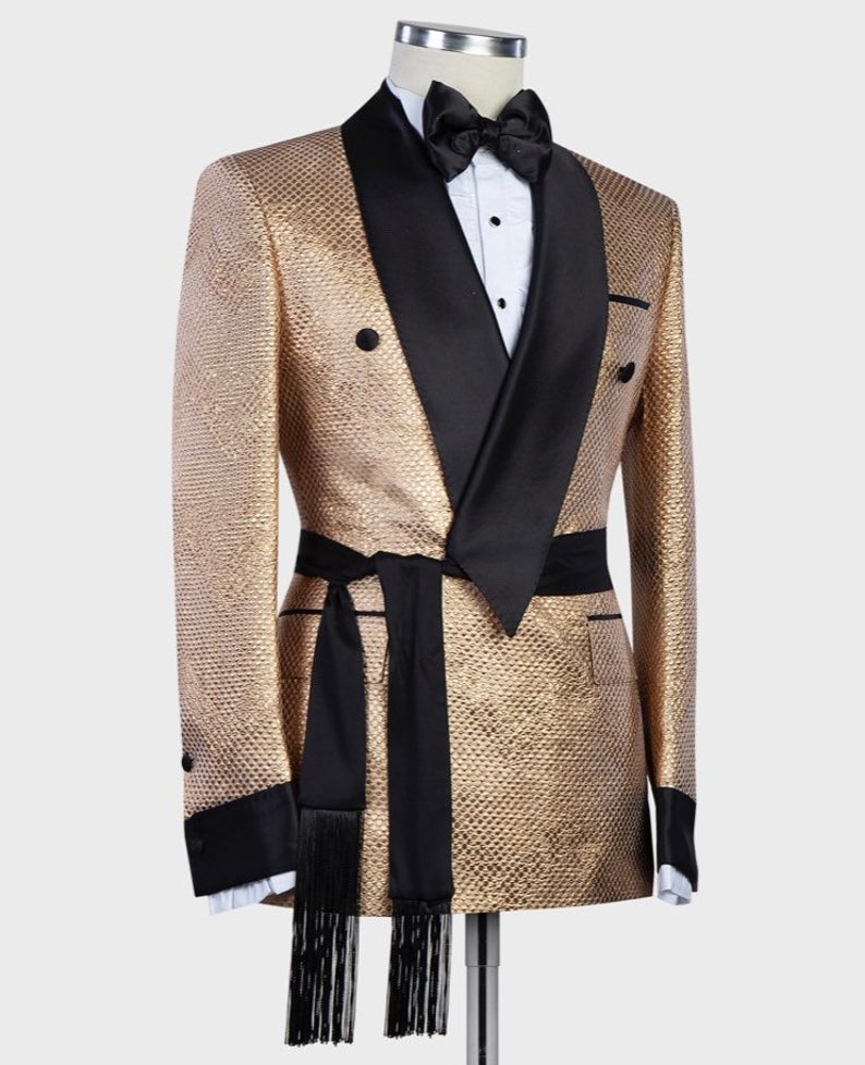 Bahasa Arab Emas Mewah Pria Pe - Arabic Formal Wear Men ulasan dan harga