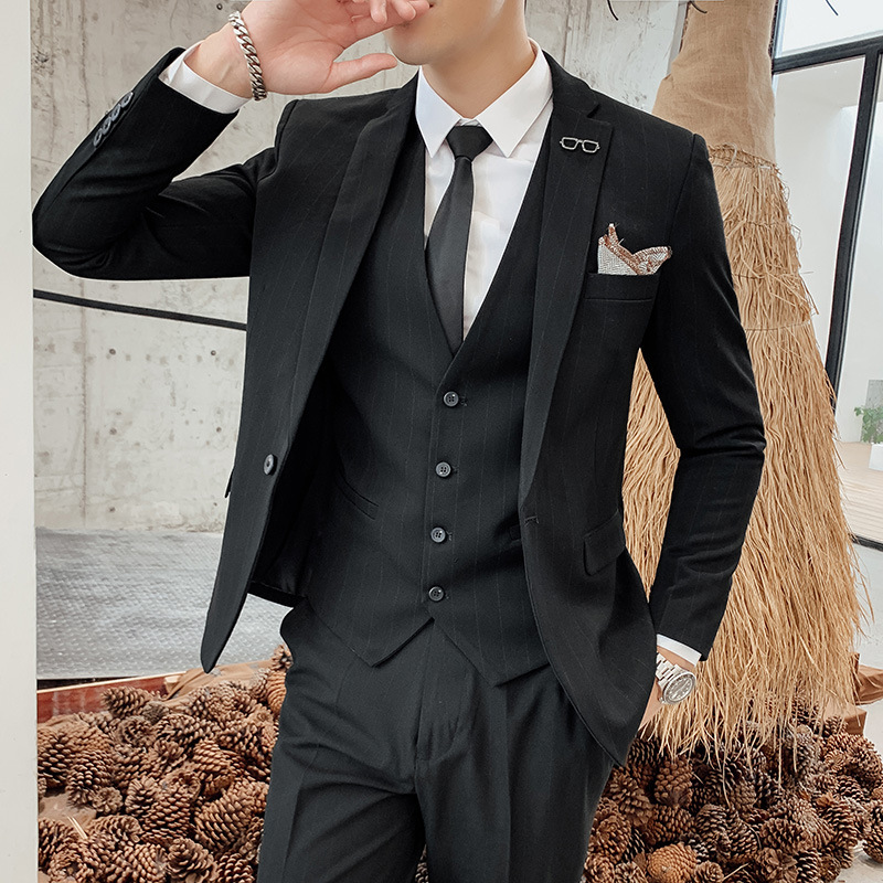 Setelan Jas Pria Tiga Potong G - Men'S Urban Formal Wear ulasan dan harga