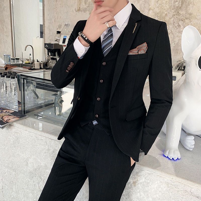 Setelan Jas Slim Fit untuk Per - Men'S Urban Formal Wear ulasan dan harga
