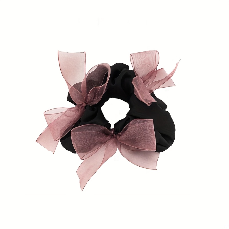 Ikat rambut satin dengan pita  - Satin Bow Tie ulasan dan harga