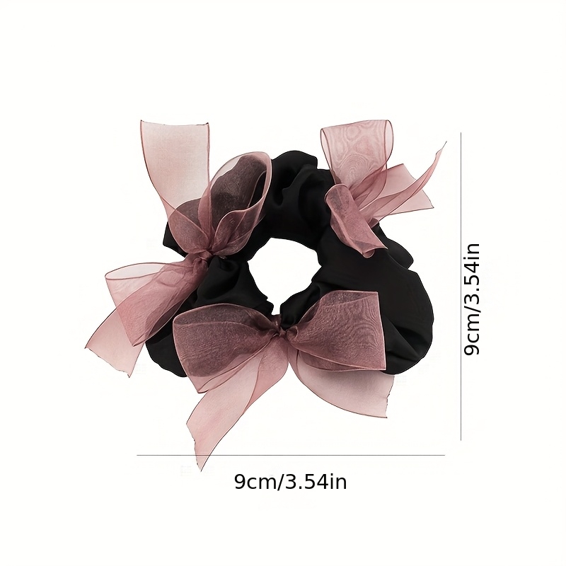 Ikat rambut satin dengan pita  - Satin Bow Tie ulasan dan harga