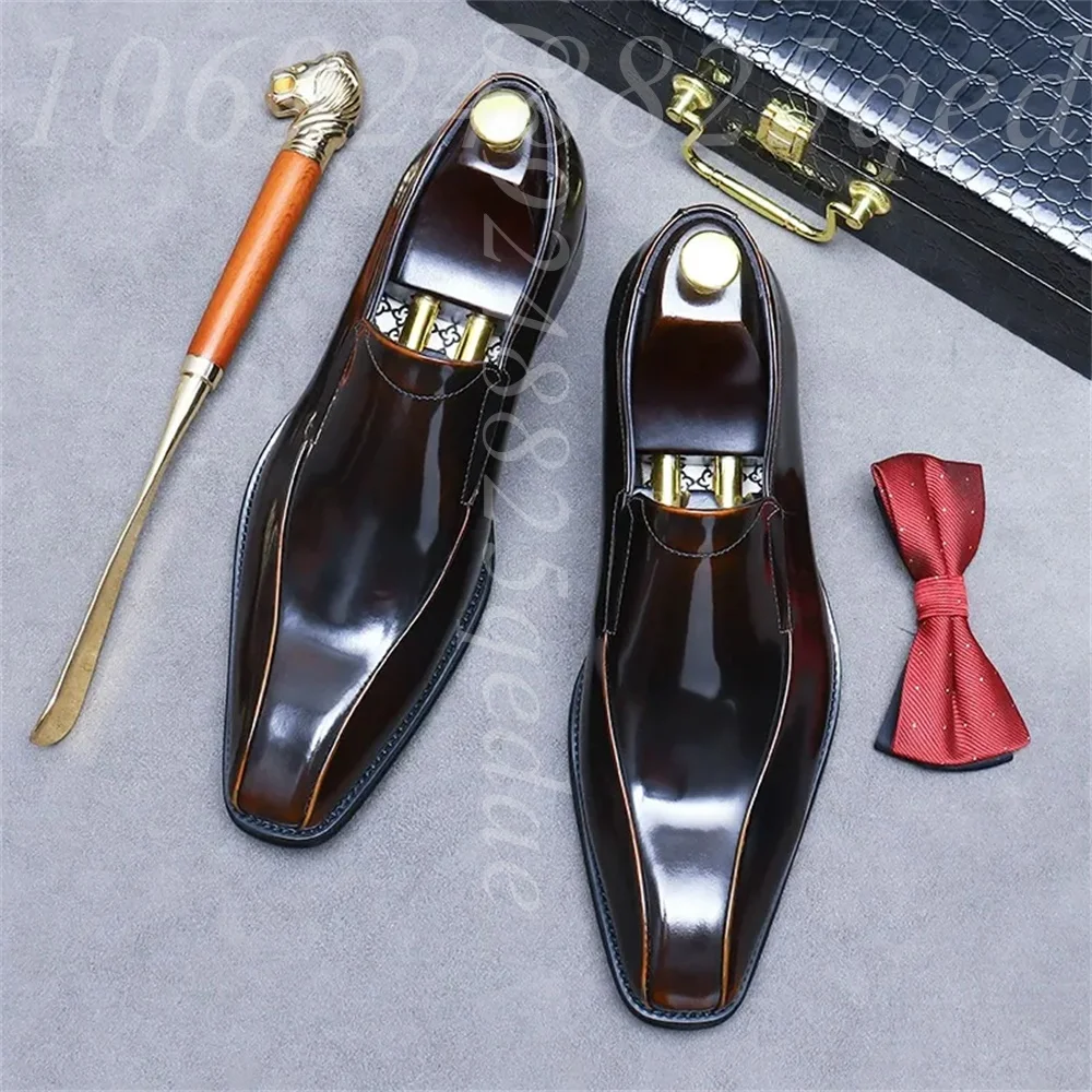 Sepatu Oxford Pria Buatan Tang - Men'S Vintage Formal Wear ulasan dan harga