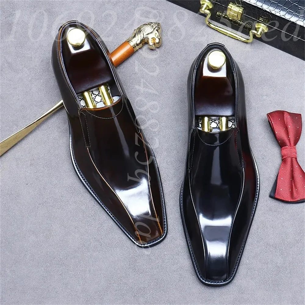 Sepatu Oxford Pria Buatan Tang - Men'S Vintage Formal Wear ulasan dan harga