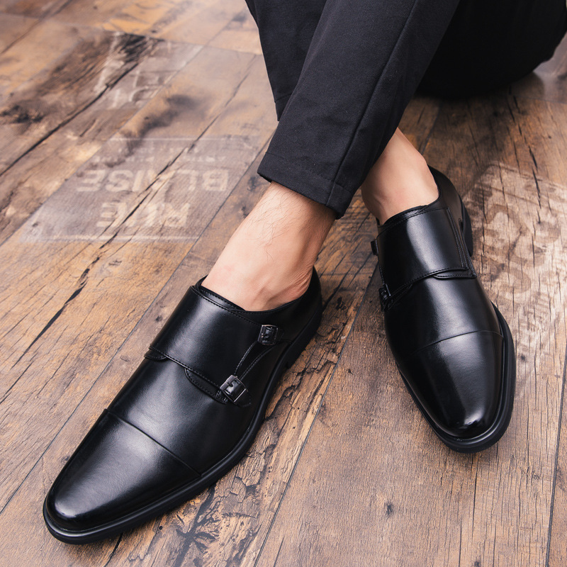 Sepatu Oxford Pria Baru Warna  - Large Men Formal Wear ulasan dan harga