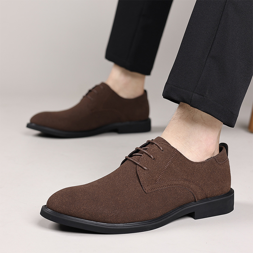 Sepatu Suede Ukuran Besar (40– - Large Men Formal Wear ulasan dan harga