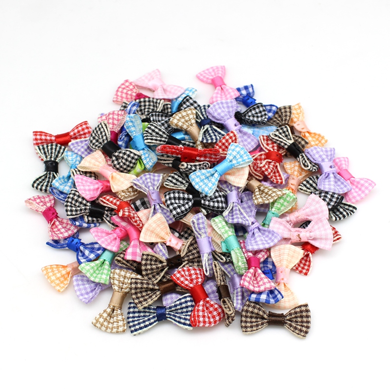 30 Buah/Lot 1.5Cm * 3Cm Pita S - Satin Bow Tie ulasan dan harga