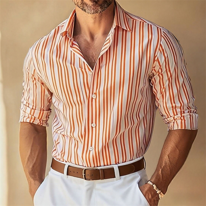 Kemeja Pria Formal 10 Warna Ke - Large Men Formal Wear ulasan dan harga