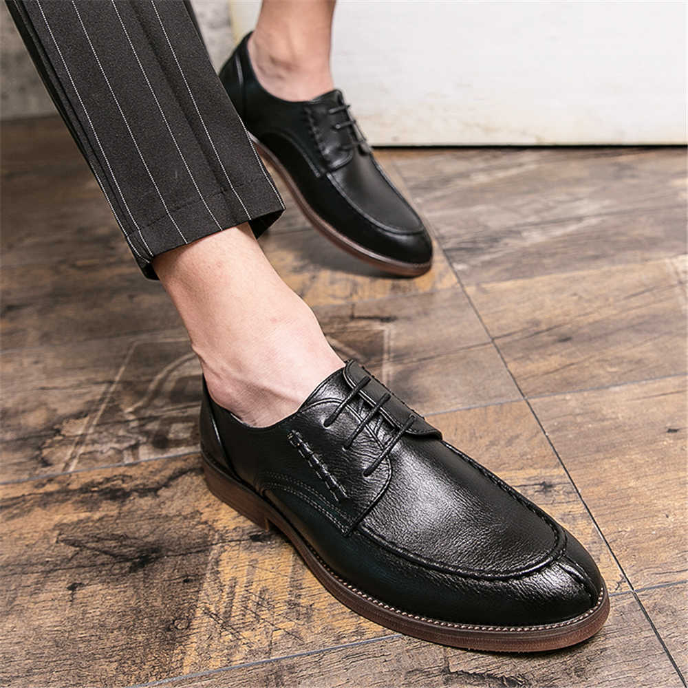 Sepatu Pria Ukuran Besar Anti- - Large Men Formal Wear ulasan dan harga