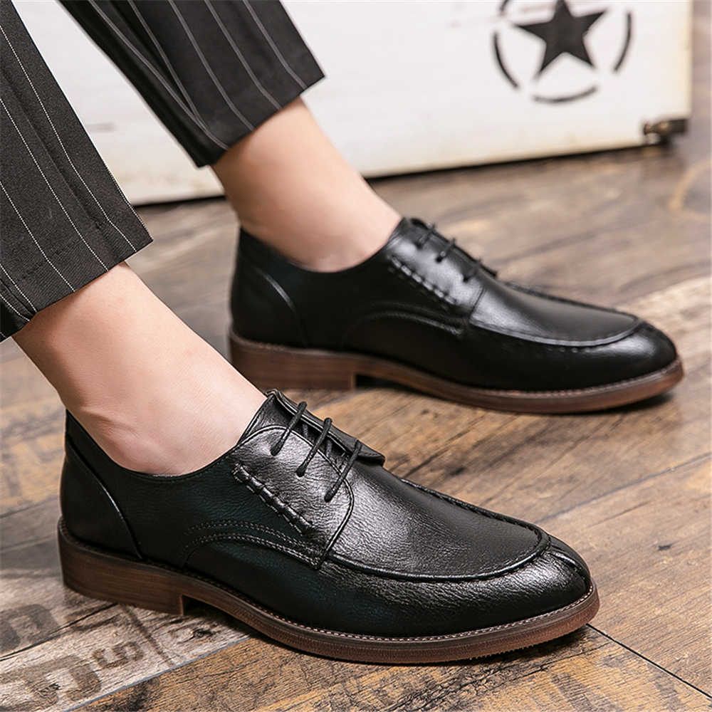 Sepatu Pria Ukuran Besar Anti- - Large Men Formal Wear ulasan dan harga