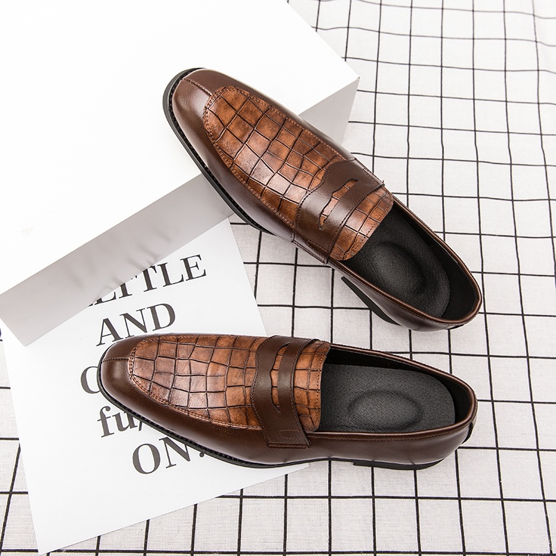 Sepatu Loafer Pria Klasik Ukur - Large Men Formal Wear ulasan dan harga