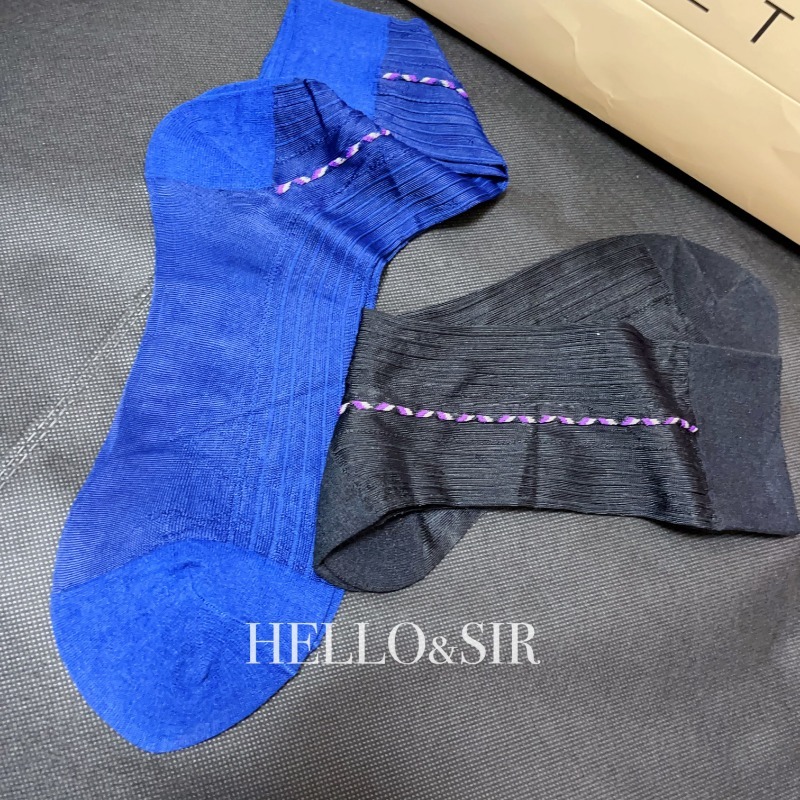 Kaus Kaki Pria Biru Hitam untu - Men'S Vintage Formal Wear ulasan dan harga
